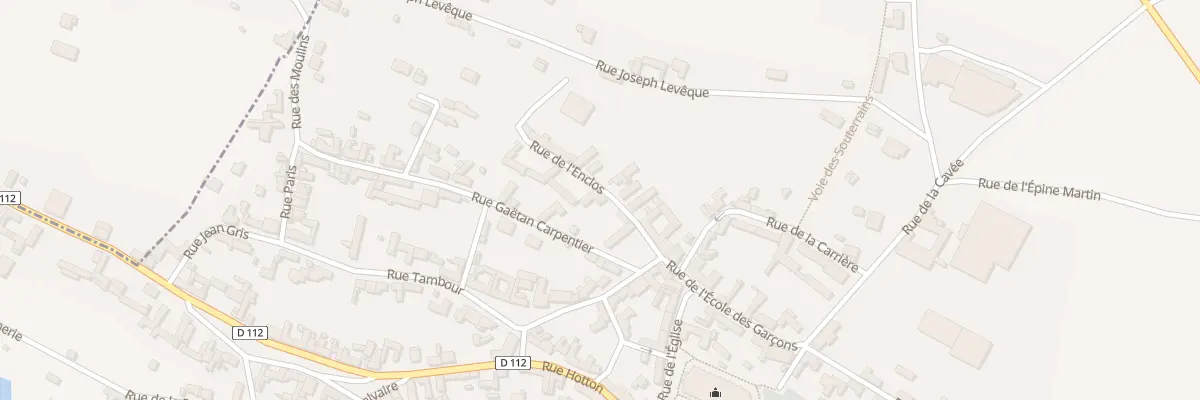Plan du 3 Rue de l’Enclos à Long