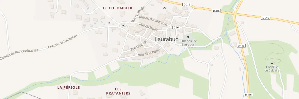 Plan du 32 Le Village à Laurabuc