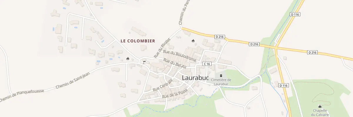 Plan du 51 Le Village à Laurabuc