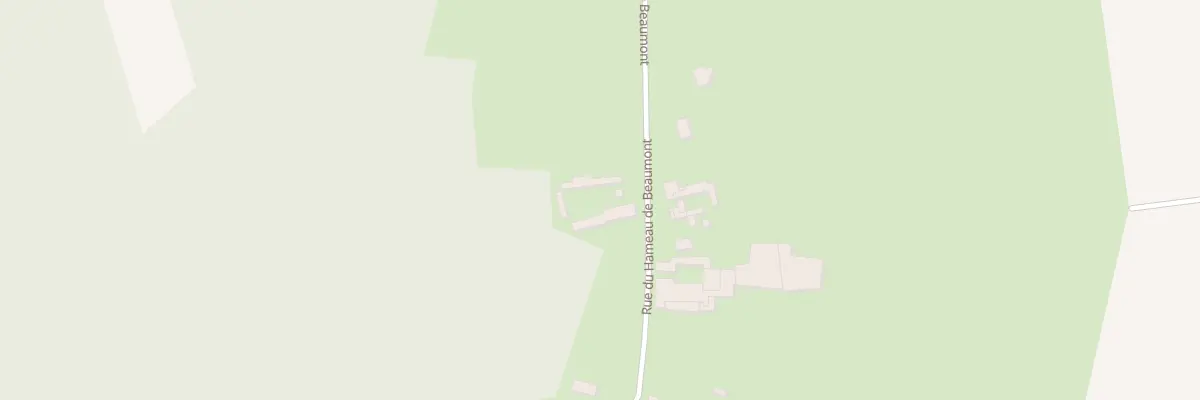 Plan du 284 Rue du Hameau de Beaumont à Ledinghem
