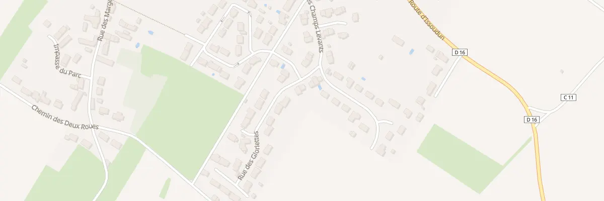 Plan du 7 Rue des Gloriettes aux Bordes