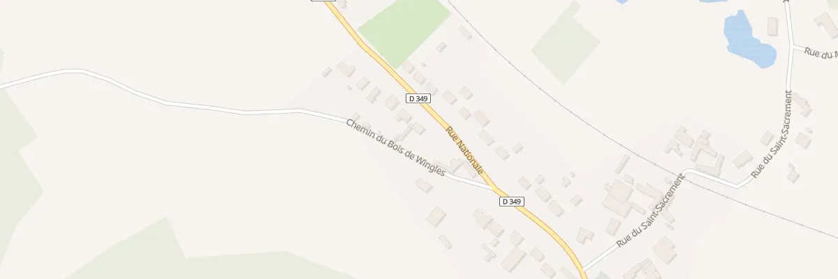 Plan du 1731 Rte Nationale à Bouin-Plumoison