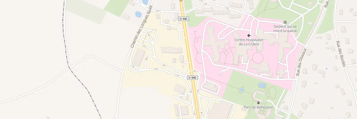 Plan du 290 Rue Nationale à La Châtre