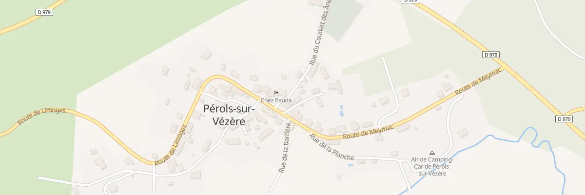Plan du 3 Imp de la Chaume à Pérols-sur-Vézère