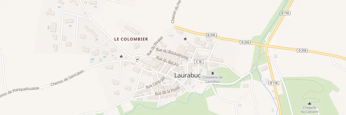 Plan du 49 Le Village à Laurabuc