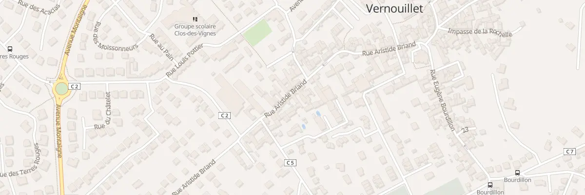 Plan du 31 Rue Aristide Briand à Vernouillet
