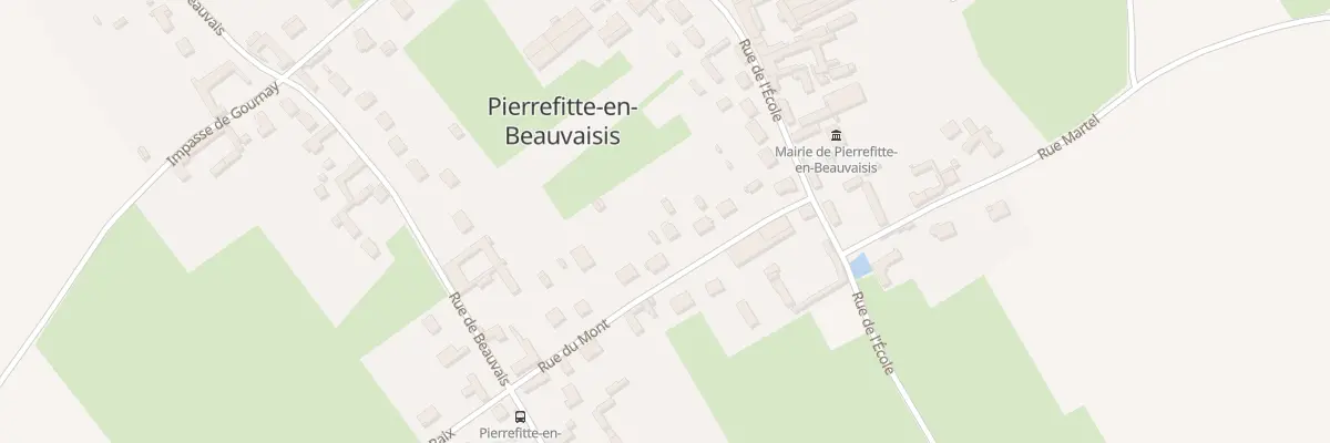 Plan du 9 Rue du Mont à Pierrefitte-en-Beauvaisis