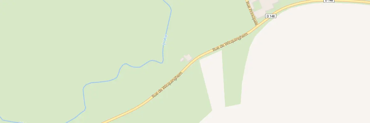Plan du 42 Rue de Wicquinghem à Ergny