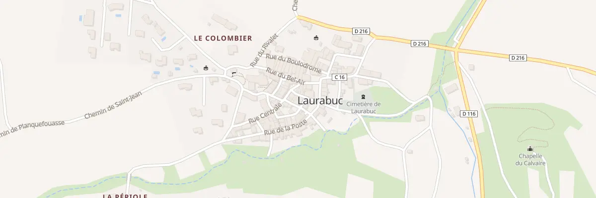 Plan du 39 Le Village à Laurabuc