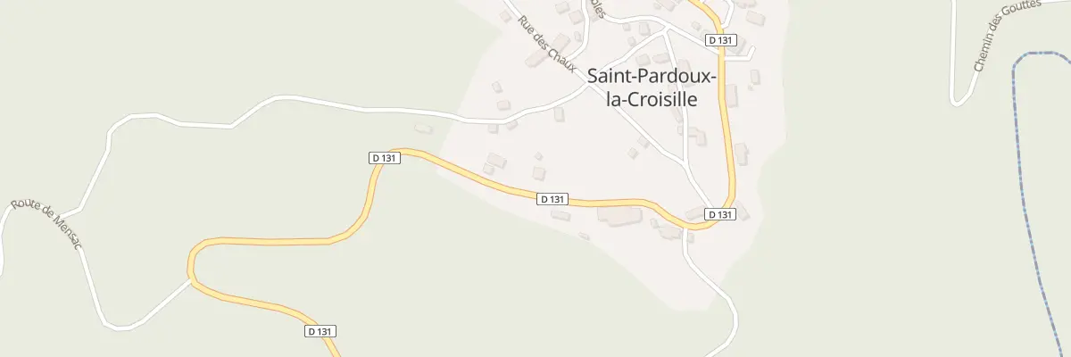 Plan du 360 Rte du Fer à Cheval à Saint-Pardoux-la-Croisille