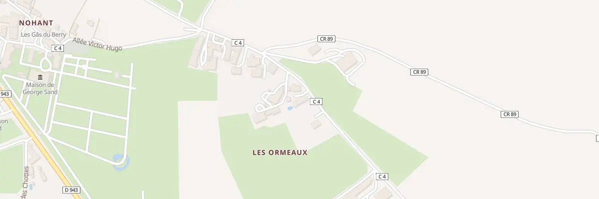Plan du 5116 Les Ormeaux à Nohant-Vic