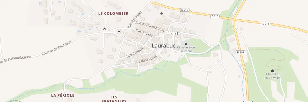 Plan du 34 Le Village à Laurabuc