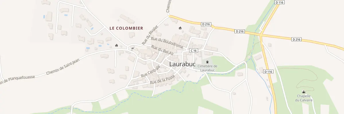 Plan du 42 Le Village à Laurabuc