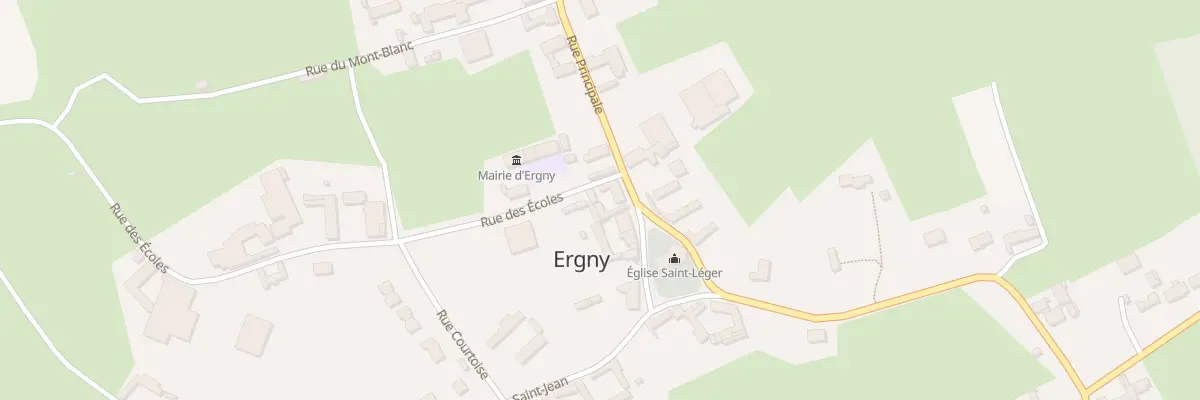 Plan du 49 Rue Principale à Ergny