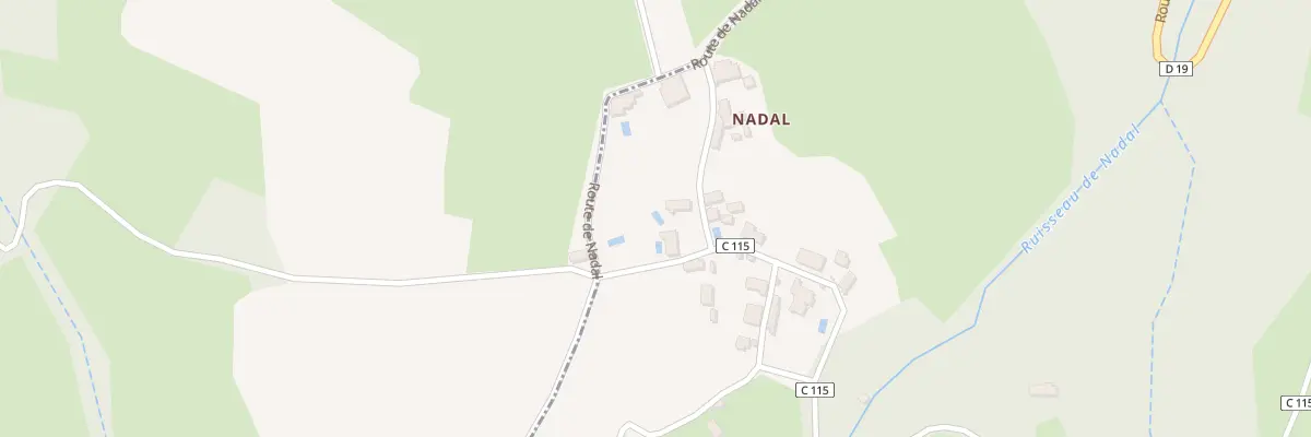 Plan du 5274F Nadal à Labathude