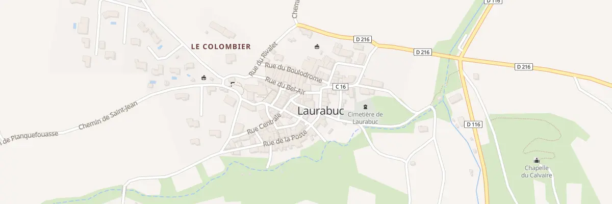 Plan du 43 Le Village à Laurabuc