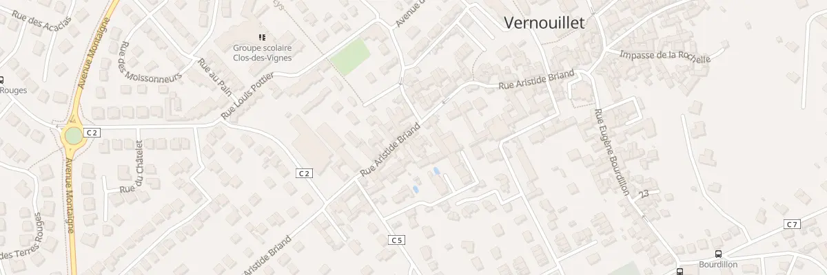 Plan du 27 Rue Aristide Briand à Vernouillet
