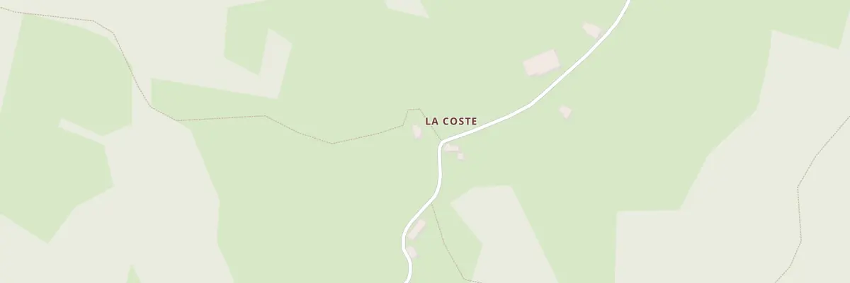 Plan du 5021 La Coste à Mercœur