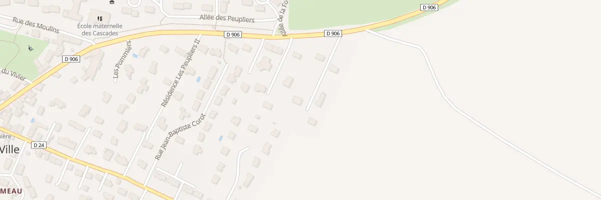 Plan du 44 Rue de Chevreuse à Cernay-la-Ville