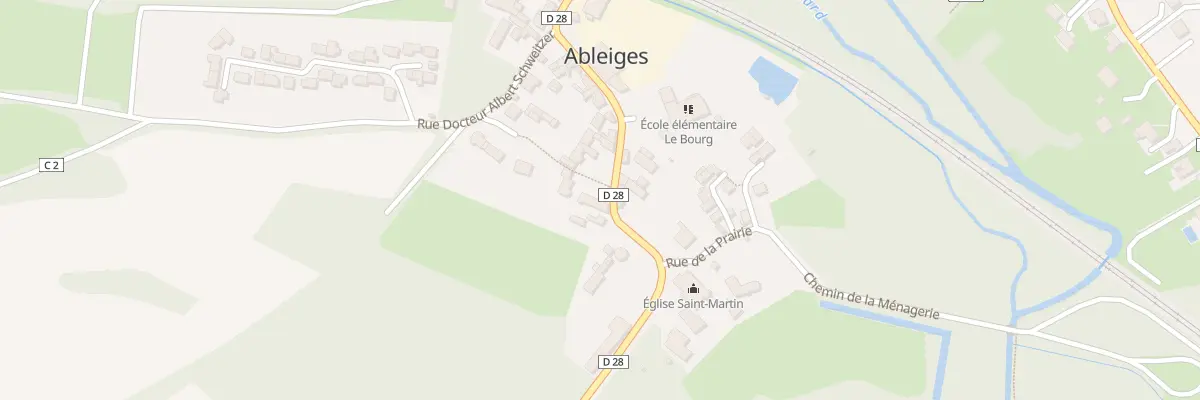 Plan du 20B Rue Gilles de Maupeou à Ableiges