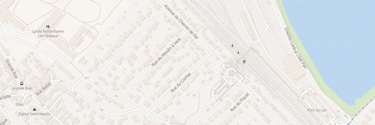 Plan du 23 Rue du Cochet à Verneuil-sur-Seine