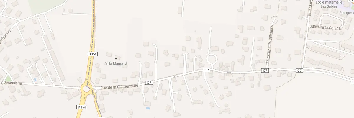 Plan du 744 Rue de la Clémenterie à Villennes-sur-Seine
