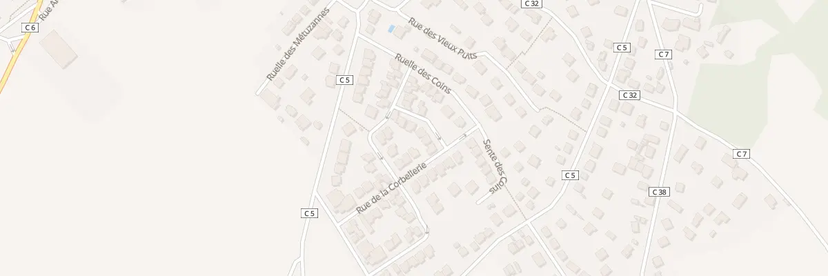 Plan du 8 Rue des Metairies à Vernouillet