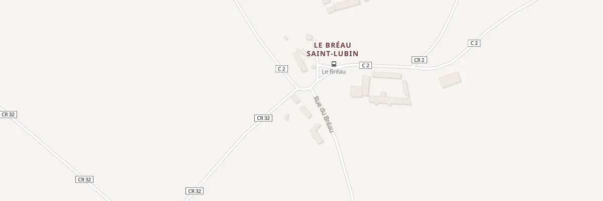 Plan du 3 Le Breau St Lubin à Richarville