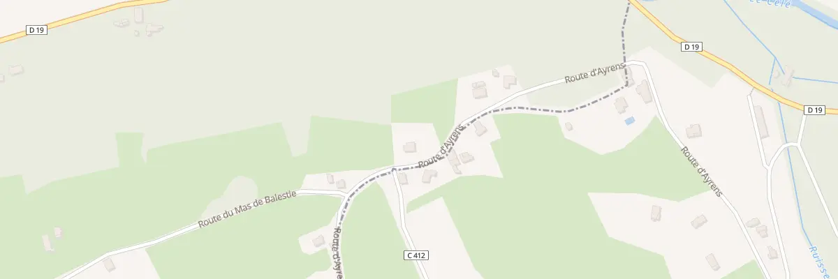 Plan du 5245 La Bijonie à Béduer