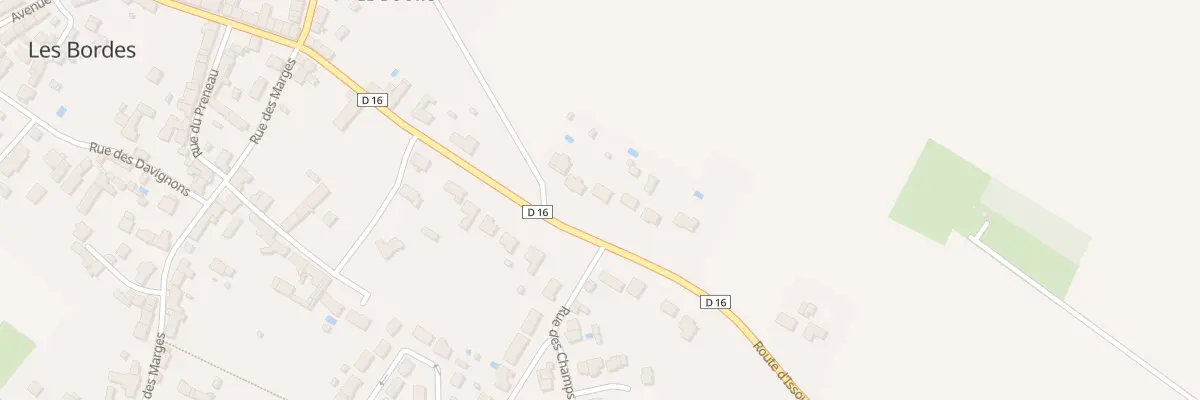 Plan du 29 Rte d’Issoudun aux Bordes