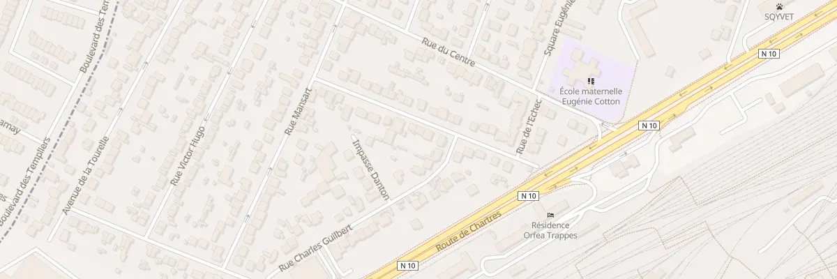 Plan du 15 Rue des Bleuets à Trappes