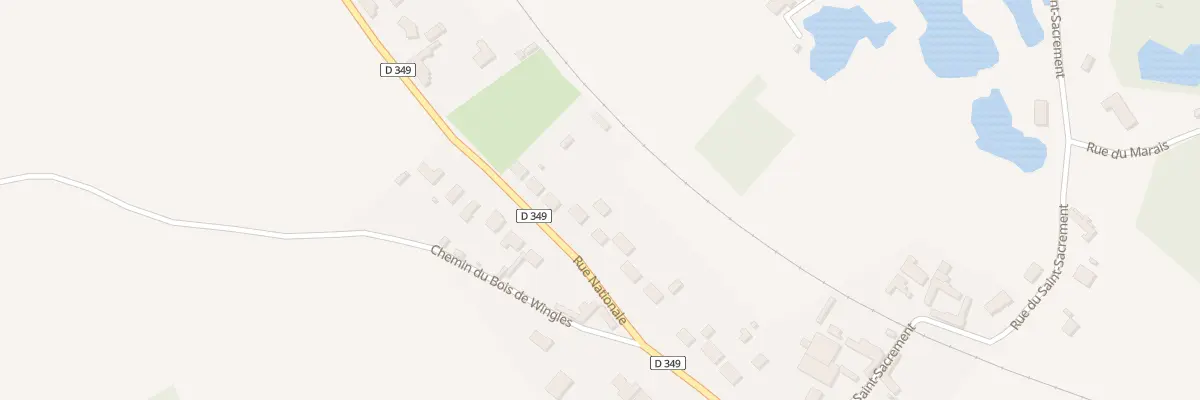 Plan du 1718 Rte Nationale à Bouin-Plumoison