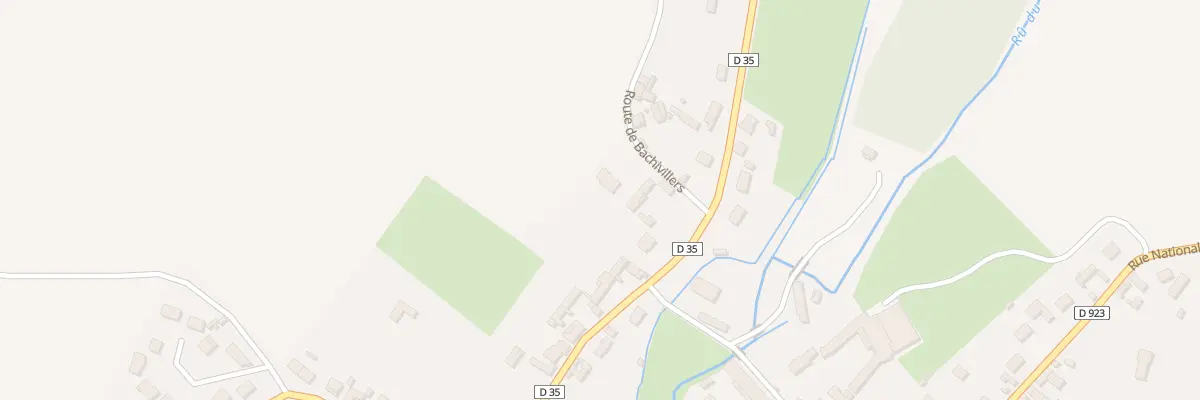 Plan du 3 Rue de Bachivillers à Fresne-Léguillon
