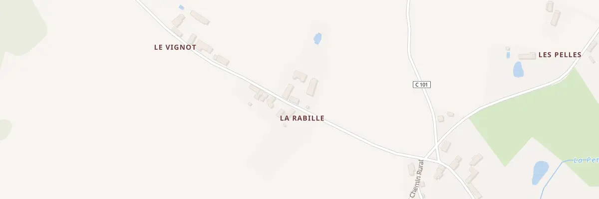 Plan du 5078 La Rabille à Bommiers