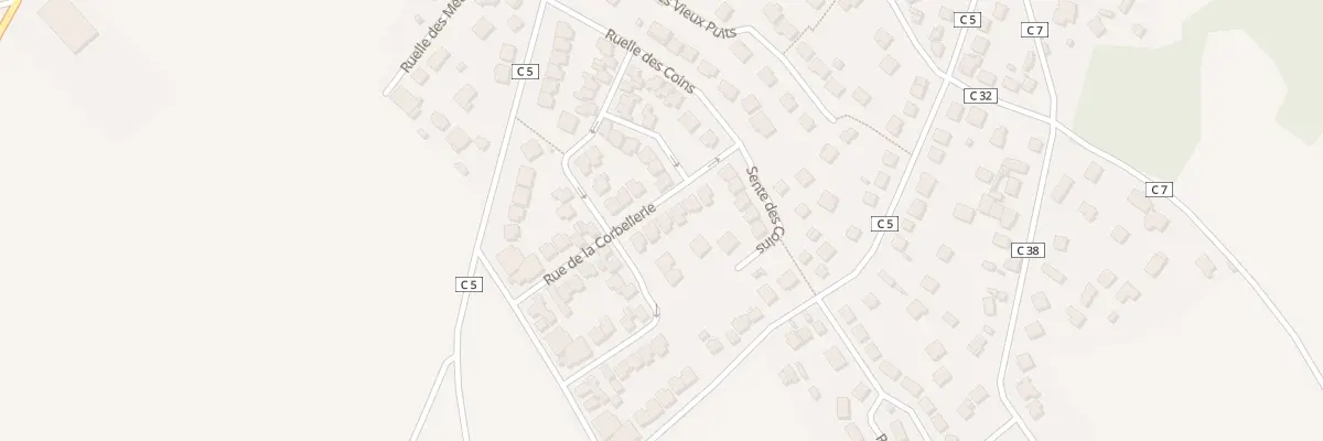 Plan du 12 Rue de la Corbellerie à Vernouillet
