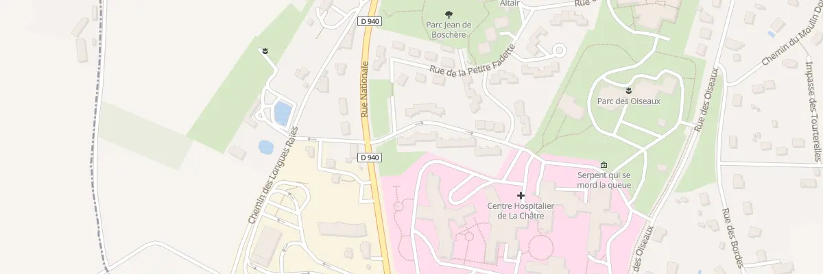 Plan du 4B Rue de la Mare au Diable à La Châtre