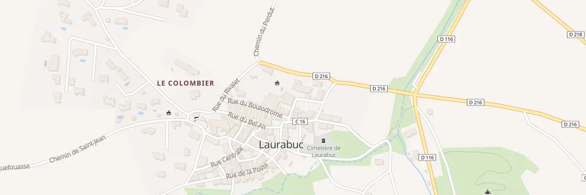 Plan du 120 Le Village à Laurabuc