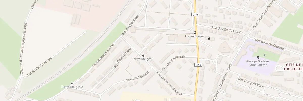 Plan du 4 Rue des Rossignols à Issoudun