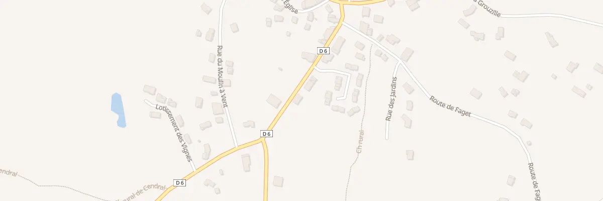 Plan du 175 Rte de Graulhet à Cadalen