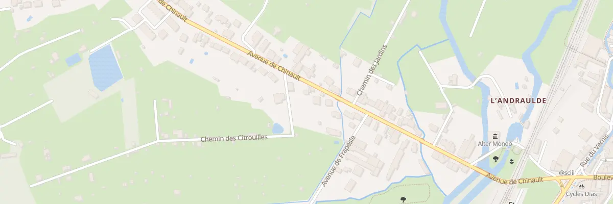 Plan du 60 Av de Chinault à Issoudun