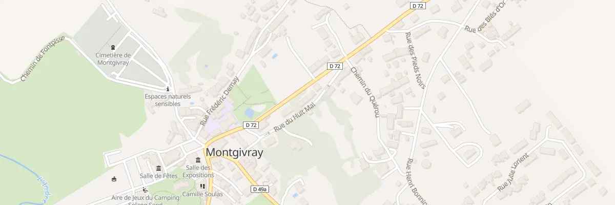 Plan du 5067 Rue du Huit Mai à Montgivray