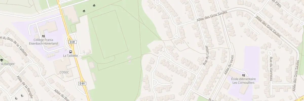 Plan du 38 Rue du Laitier à Menucourt