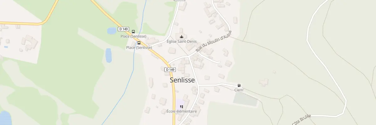 Plan du 6 Pl de l’Eglise à Senlisse