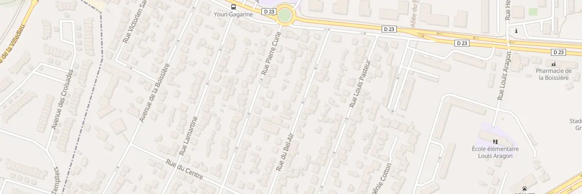 Plan du 14 Rue du Bel Air à Trappes