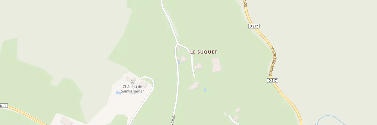 Plan du 14 Suquet Le à Terrou