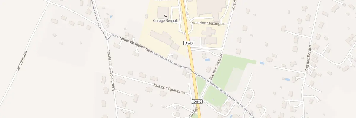 Plan du 346 Rue Nationale à La Châtre