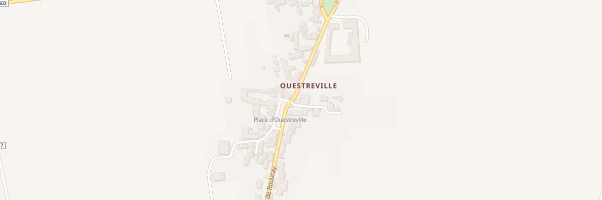 Plan du 3 Rue de Rouvray à Angerville