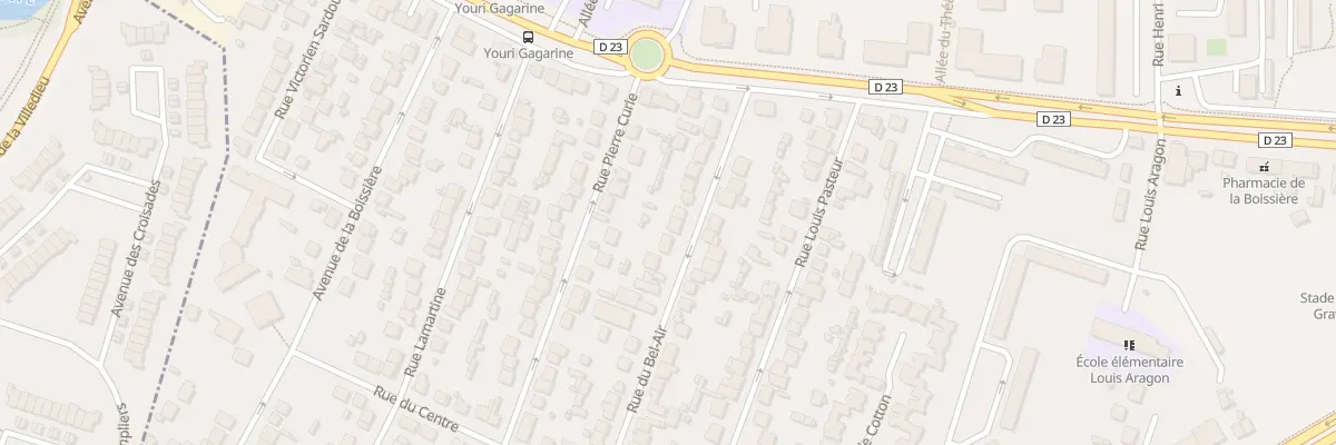 Plan du 12 Rue du Bel Air à Trappes