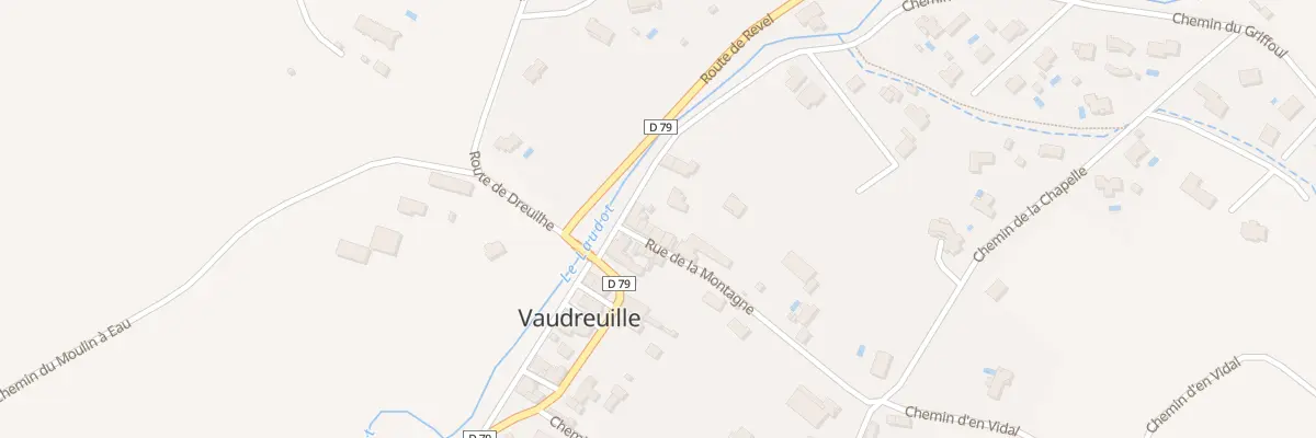 Plan du 21 Rue de la Montagne à Vaudreuille