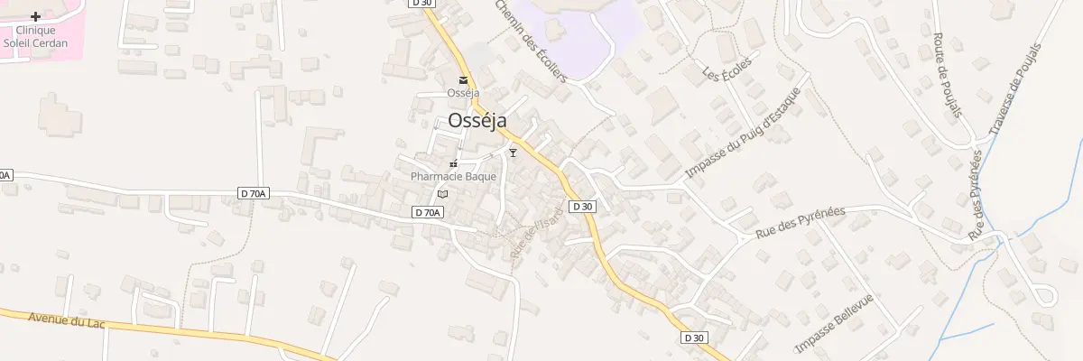 Plan du 49 Osseja Ouest à Osséja